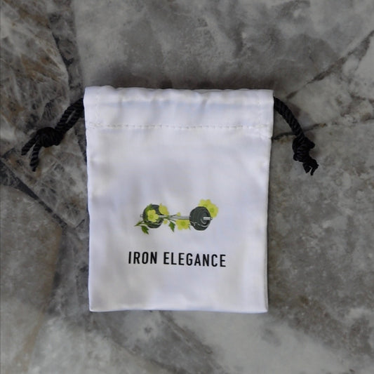 Iron Elegance Travel Pouch